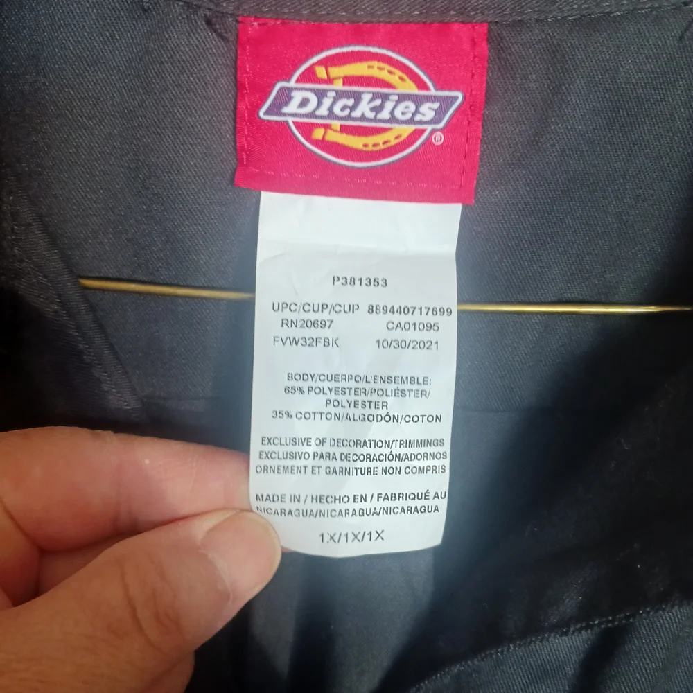 Dickies Women's Black Coveralls - Picture 5 of 7